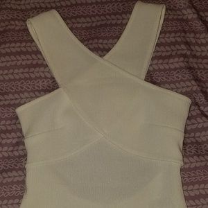 Cut back sleeveless top